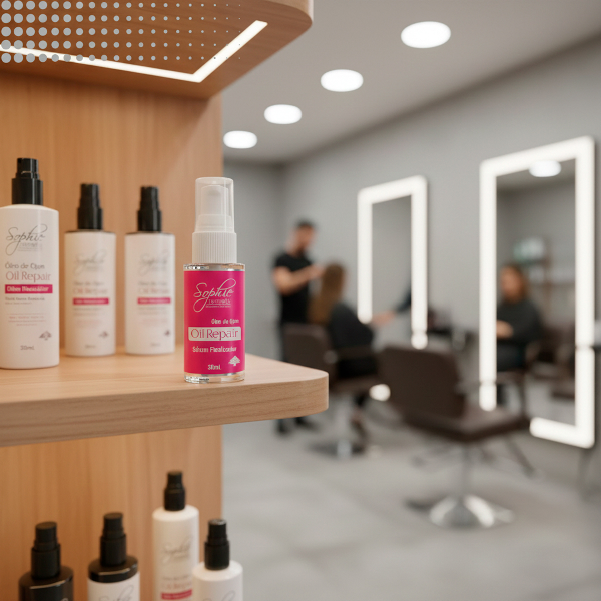 Silicone Oil Repair Sérum Finalizador Cabelo Cuidado - Imagem 3