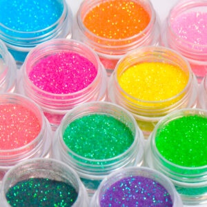 12 Potinhos Glitter Purpurina Festa Unha Brilho Nail Art