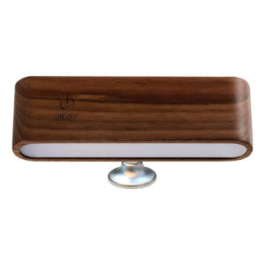 Luminária Interna Parede Mesa Recarregável Luz LED Modelo:Mogno