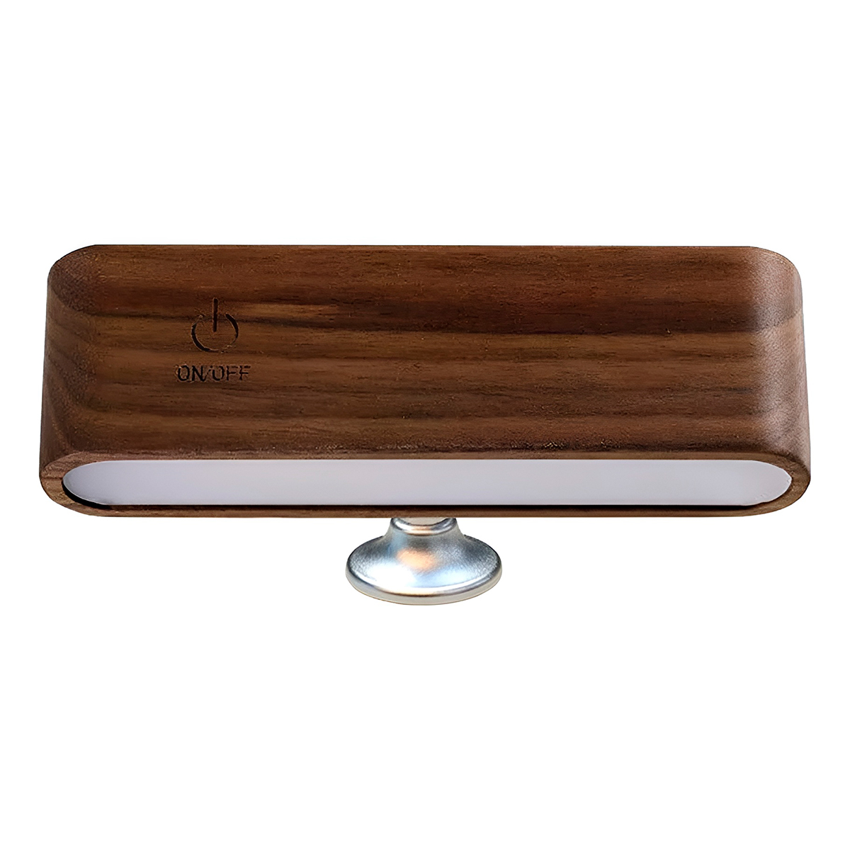 Luminária Interna Parede Mesa Recarregável Luz LED Modelo:Mogno