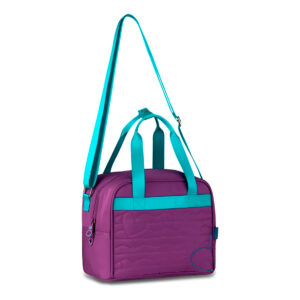 Lancheira Térmica Infantil Juvenil Escolar Lanche Cor:Roxo