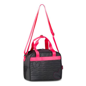 Lancheira Térmica Infantil Juvenil Escolar Lanche Cor:Preto