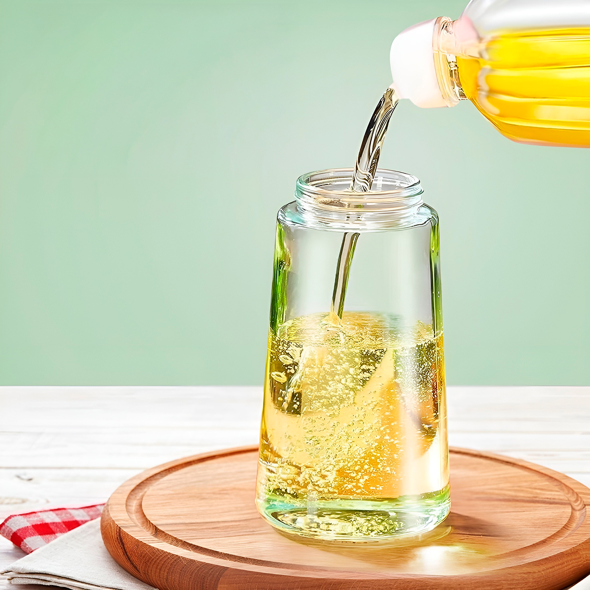 Porta Azeite Vinagre Spray Pulverizador 470ml Tempero - Imagem 4