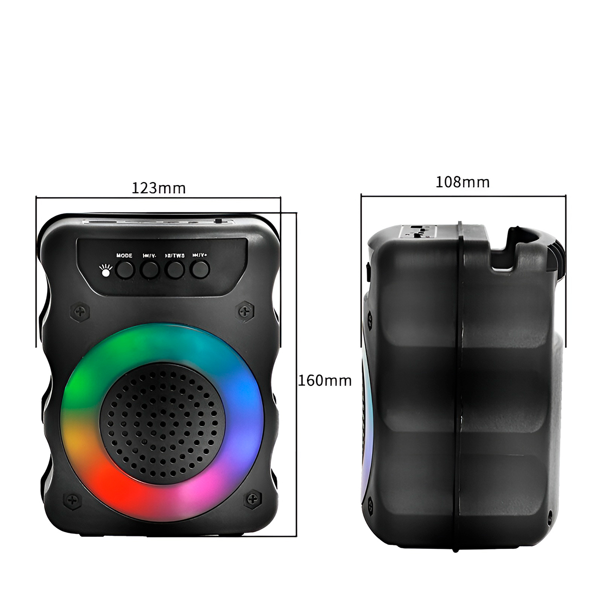 Caixa de Som Wireless Speaker Portátil Recarregável - Imagem 5