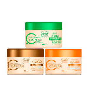 Kit Cronograma Reconstrução Hidratação Nutrição Tratamento