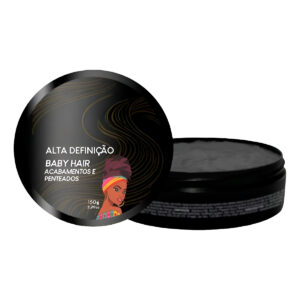 Pomada Gel Modelador Trança Penteados Cabelo Alta Definição