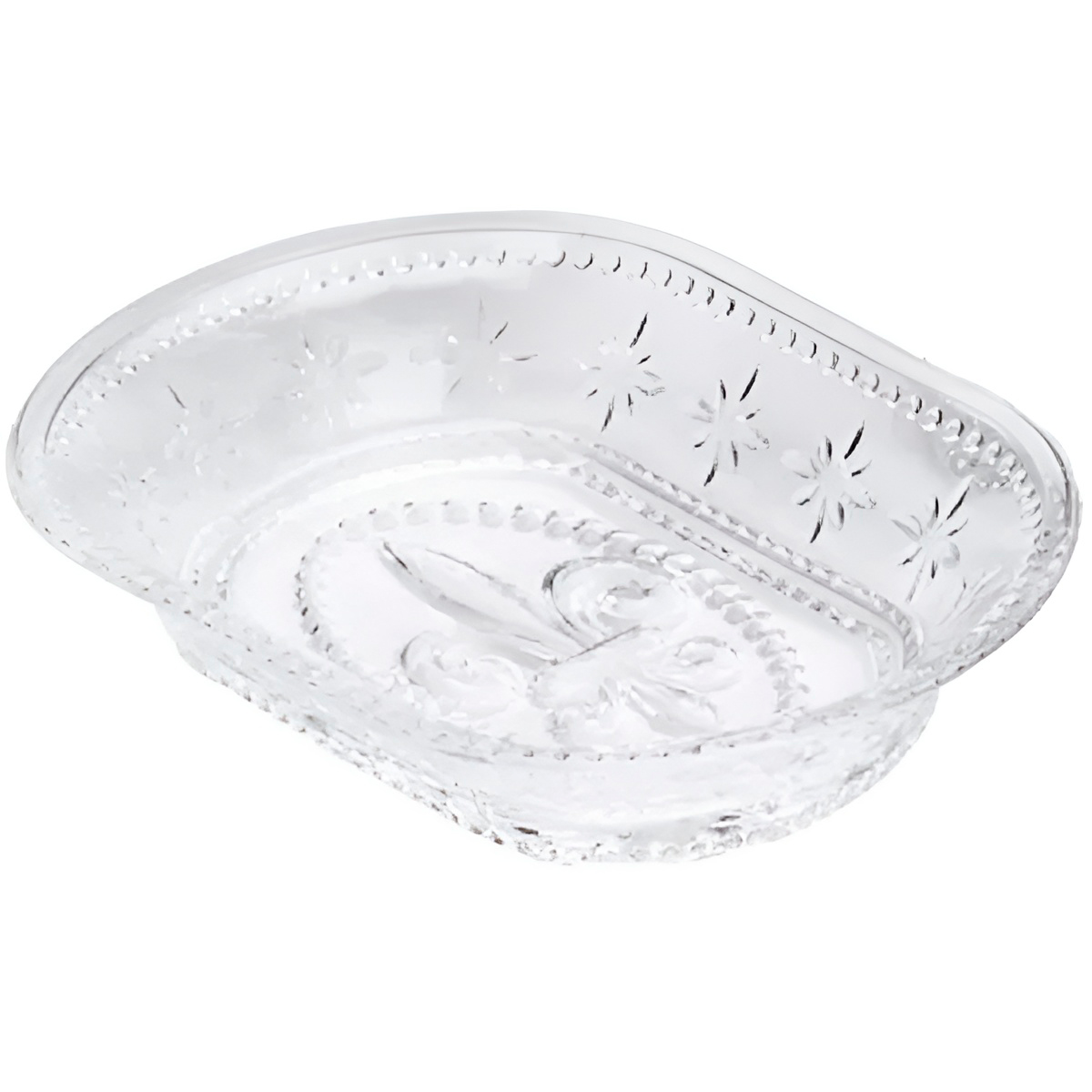 Conjunto Kit 3 Peças Banheiro Lavabo Vidro Transparente - Imagem 6