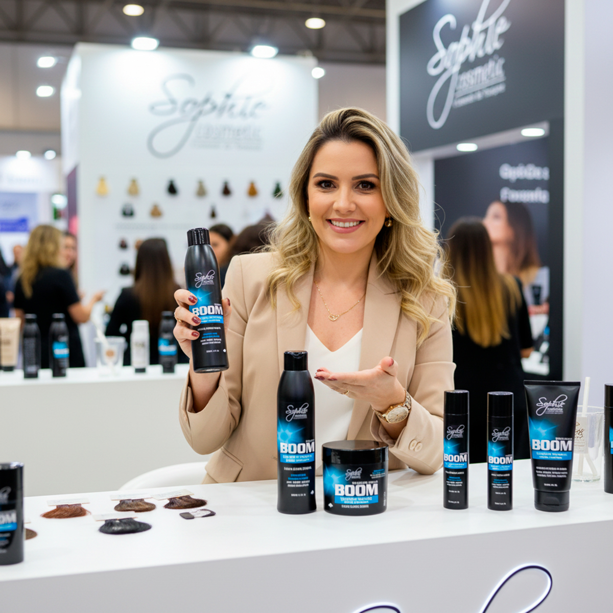 Kit Boom Shampoo Suplemento Capilar Tratamento Cuidado - Imagem 2