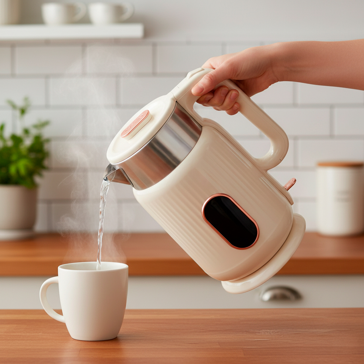 Chaleira Elétrica Térmica Moderno 2.5L 1800W 110V - Imagem 5