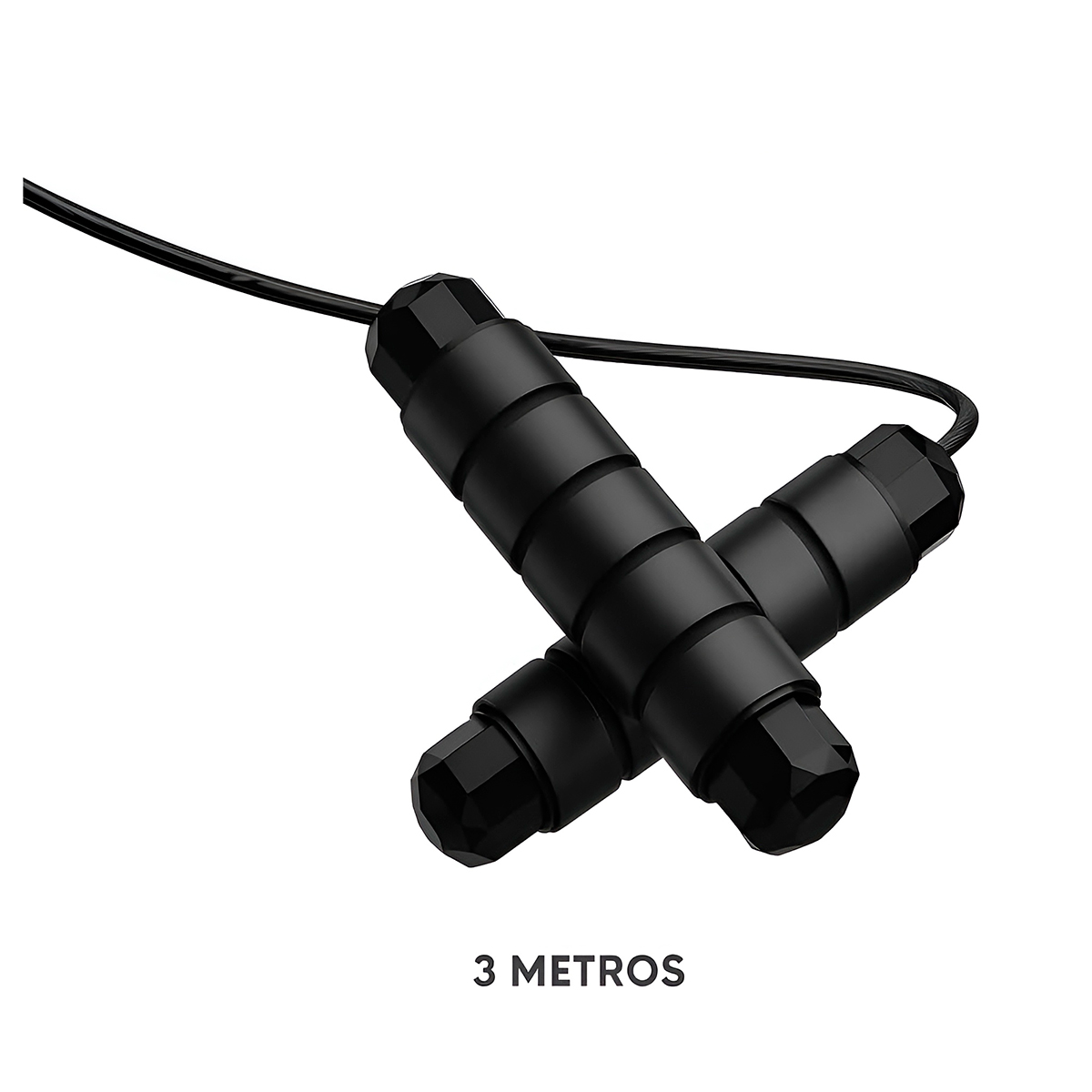 Corda de Pular Profissional Ajustável Exercícios Crossfit - Imagem 2