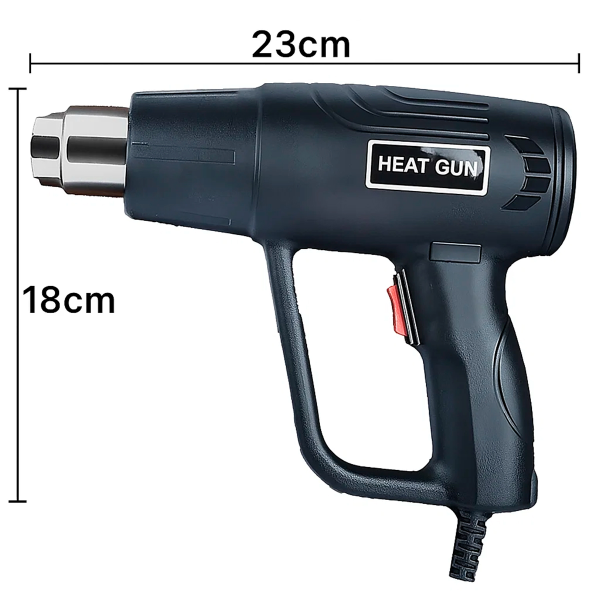 Soprador Térmico Pistola Ar Quente Envelopamento Serviços Voltagem:110V - Imagem 4