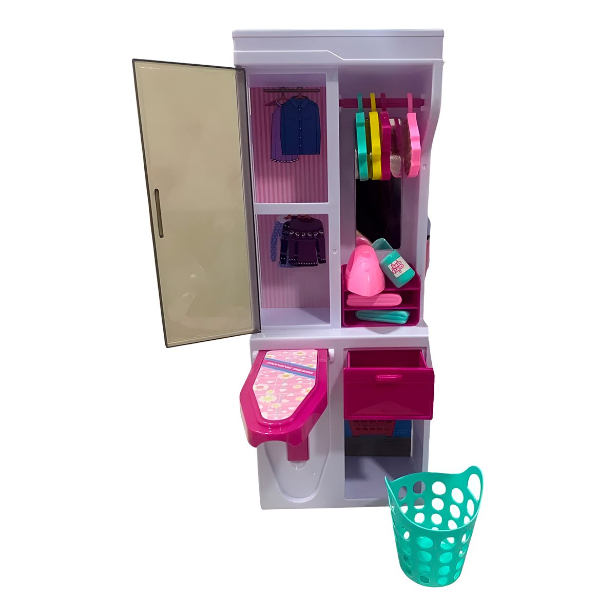 Brinquedo Lavanderia Casinha Boneca Luz Som Interativo - Imagem 4