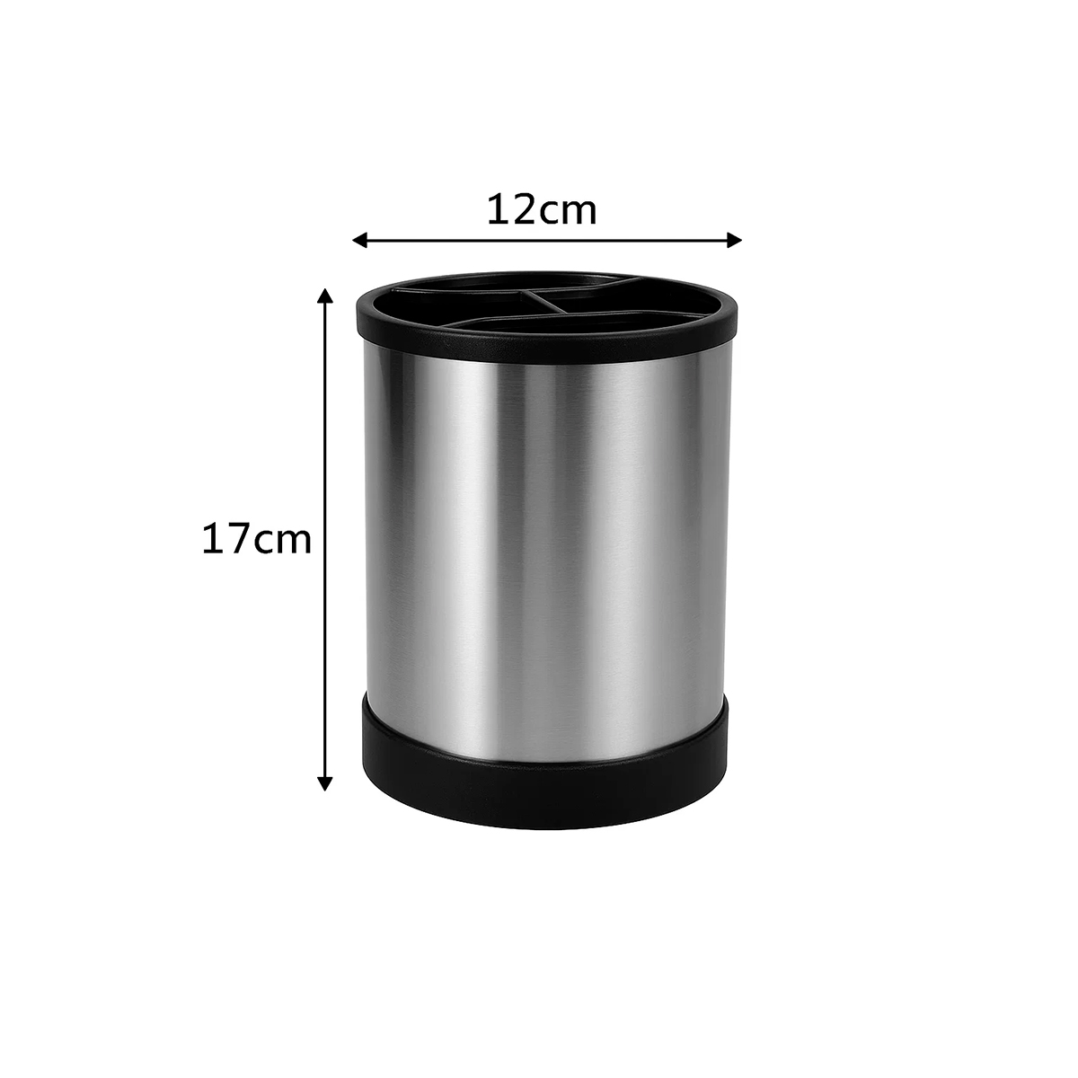 Porta Utensílio Giratório Aço Inox Escorredor Multiuso - Imagem 4