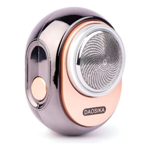 Mini Shaver Barbeador Elétrico Portátil Recarregável Aparador Cor:Preto