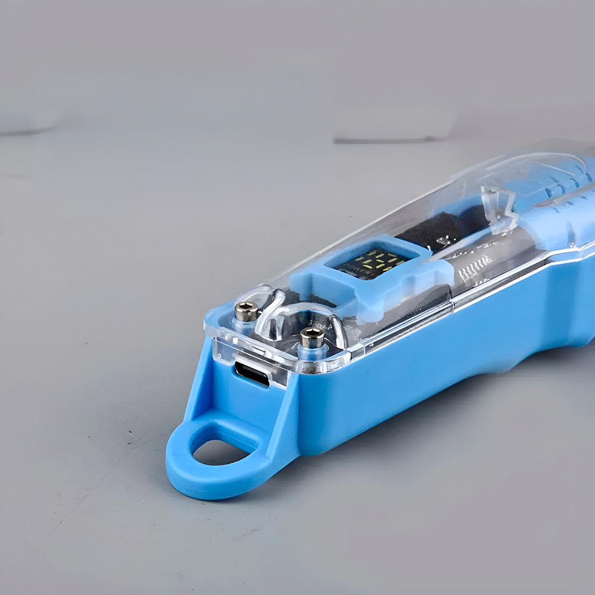 Máquina de Cortar Cabelo Profissional Acabamento Aparador Verde - Imagem 4