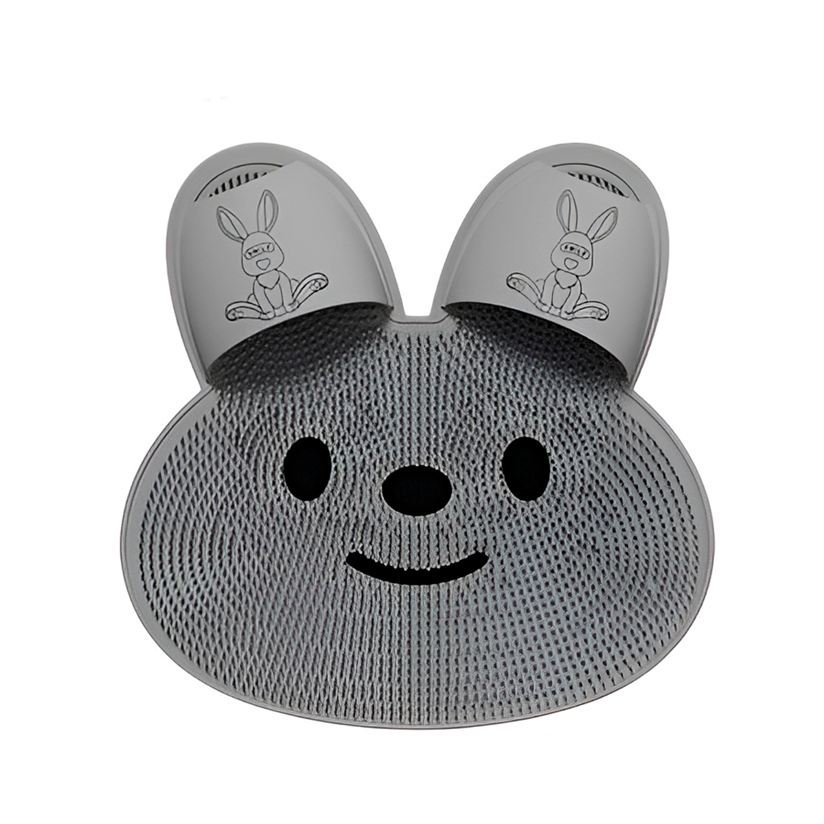 Tapete de Banho Formato Coelhinho Silicone Antiderrapante