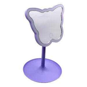 Espelho de Mesa para Maquiagem Formato Borboleta Decorativo