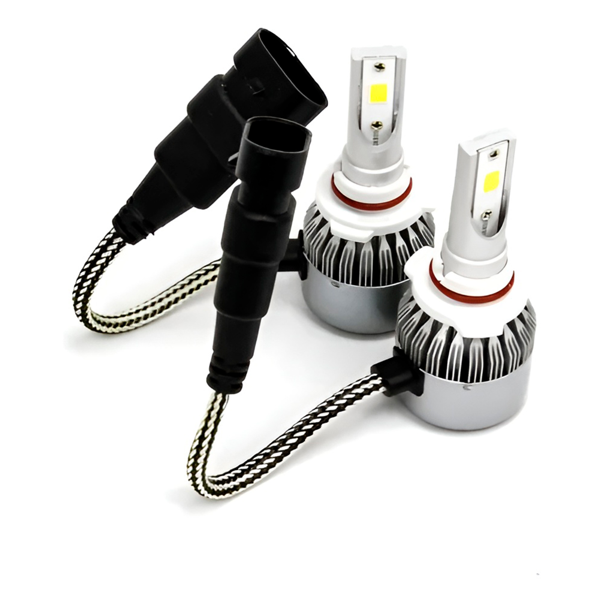 Par de Lâmpadas Automotivas Farol Alto Baixo Full LED 9005 - Imagem 3