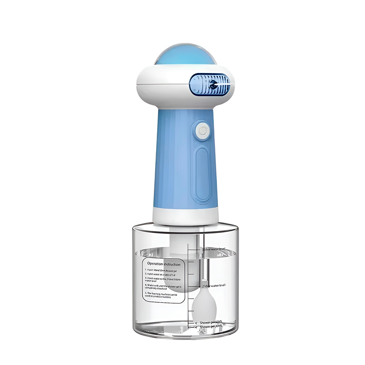 Dispenser para Shampoo Espuma de Banho Automático Cães Cor:Azul - Imagem 3