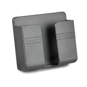Suporte Celular De Parede Multiuso Universal Controle Plástico Carregar Cor:Cinza