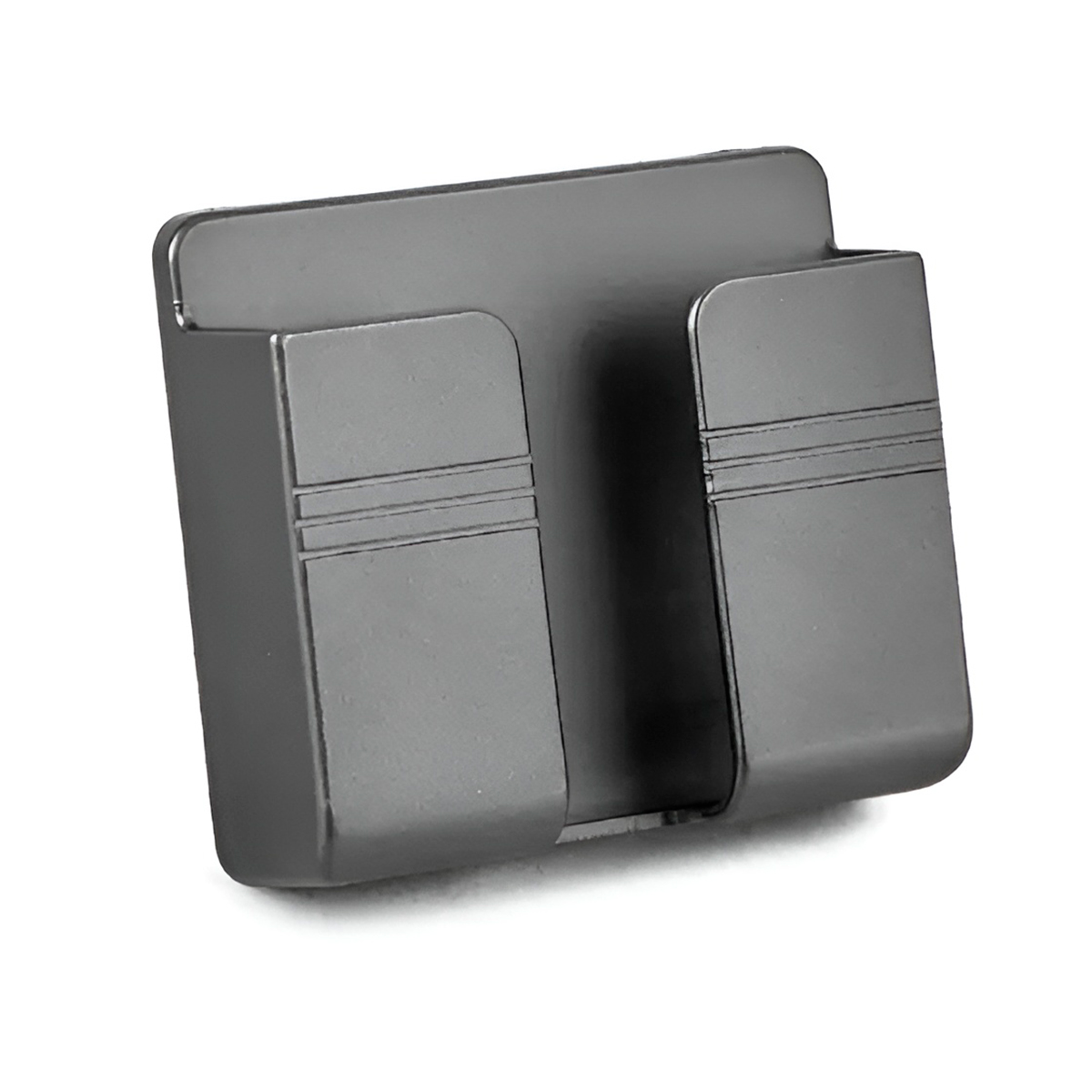 Suporte Celular De Parede Multiuso Universal Controle Plástico Carregar Cor:Cinza