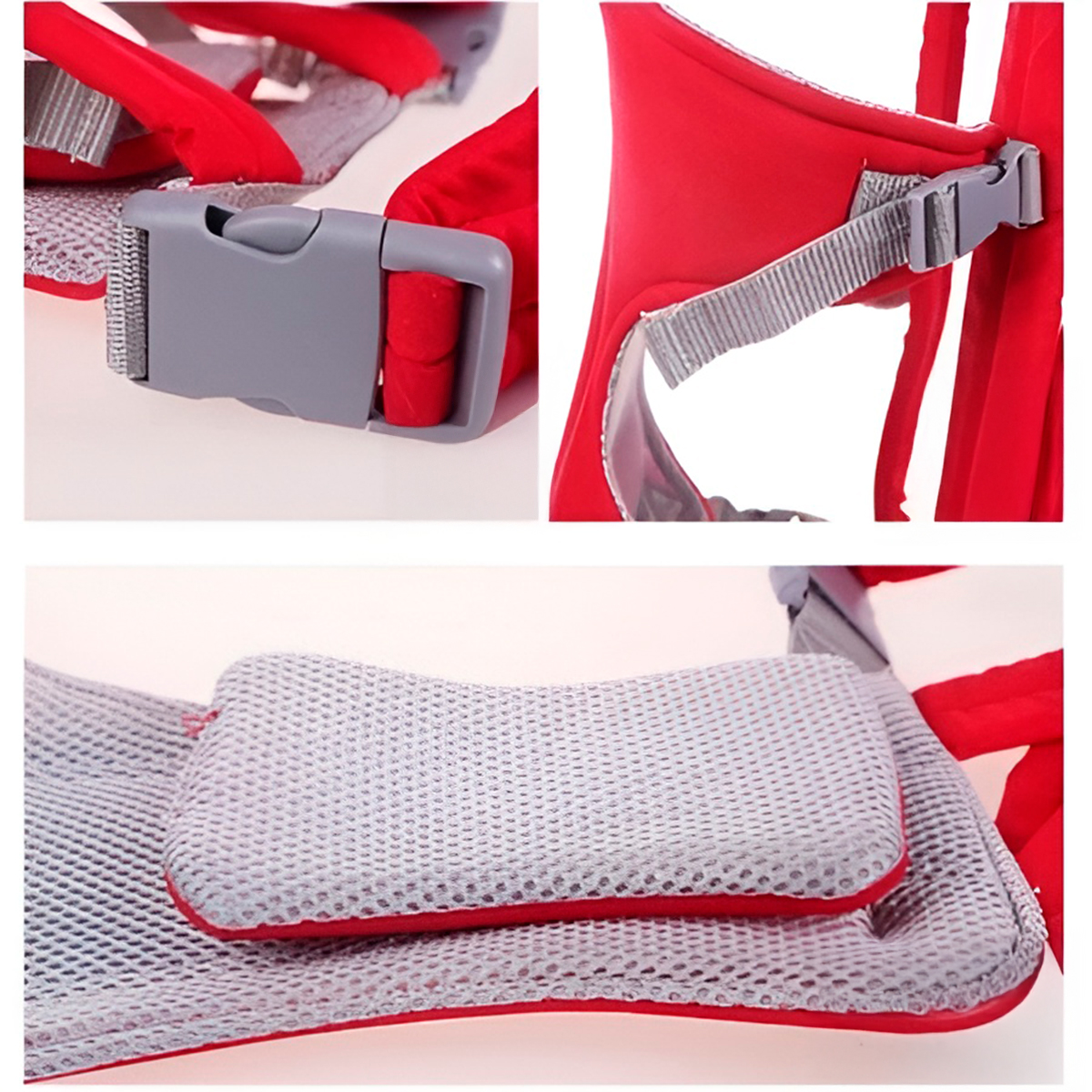 Canguru Carrega Bebê Suporte Ergonômico Transporte Passeio - Imagem 2