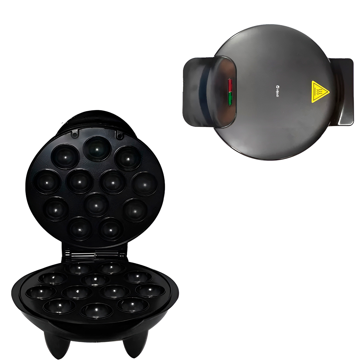 Máquina de Cake Pop Antiaderente Bolinho Pão de Queijo Voltagem:110V