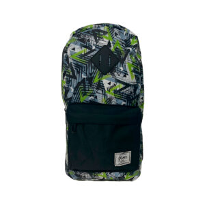 Mochila Bolsa Unissex Tranversal Tiracolo Resistente Semi Impermeável Escolar Viagem Verde