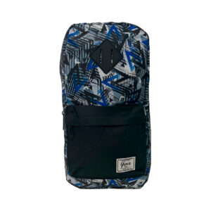 Mochila Bolsa Unissex Tranversal Tiracolo Resistente Semi Impermeável Escolar Viagem Azul