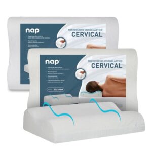 Kit 2 Travesseiros Viscoelástico Comfort Cervical