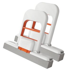 Kit 2 Mini Rodo Mop Esfregão Portátil Absorvente Auto Limpante Multiuso Cozinha Banheiro Pia