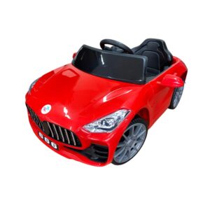 Carro Elétrico Infantil Mini Carrinho Esportivo 6V Vermelho para Criança Acima de 3 Anos até 25Kg