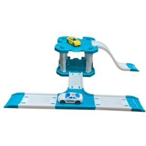 Pista Carrinhos de Corrida Estacionamento Brinquedo Infantil Criança