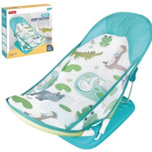 Cadeira de Banho Descanso Infantil Bebe Assento Suporte Anatômico Verde