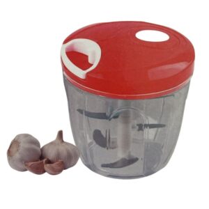 Mini Processador de Alimentos Triturador de Alho Grande 700ml