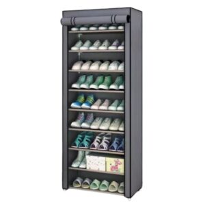 Sapateira 9 Prateleiras Andares Organizador Para Calçados Chinelos Roupas Objetos Desmontável