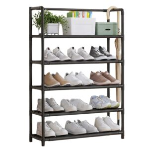 Sapateira Vertical 5 Prateleiras 12 Pares De Sapatos Calçados Aço Cromado Luxo Desmontável