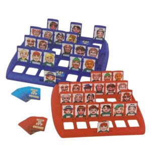 Jogo Quem Sou Eu Brinquedo Infantil Com Personagens e Tabuleiro Cara a Cara