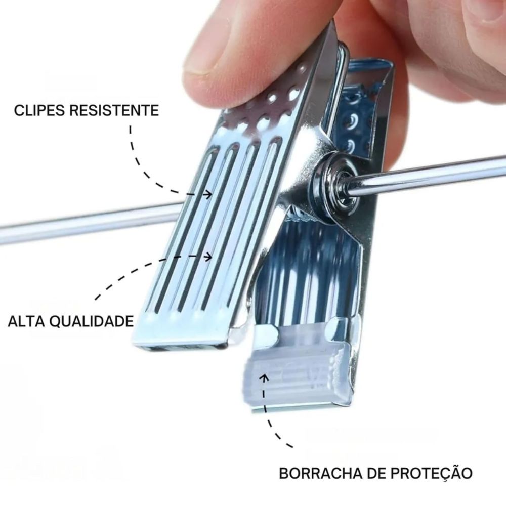 Kit 5 Cabides de Veludo Slim com Presilha de Metal Preto - Antiaderente, Reforçado e Elegante - Imagem 9