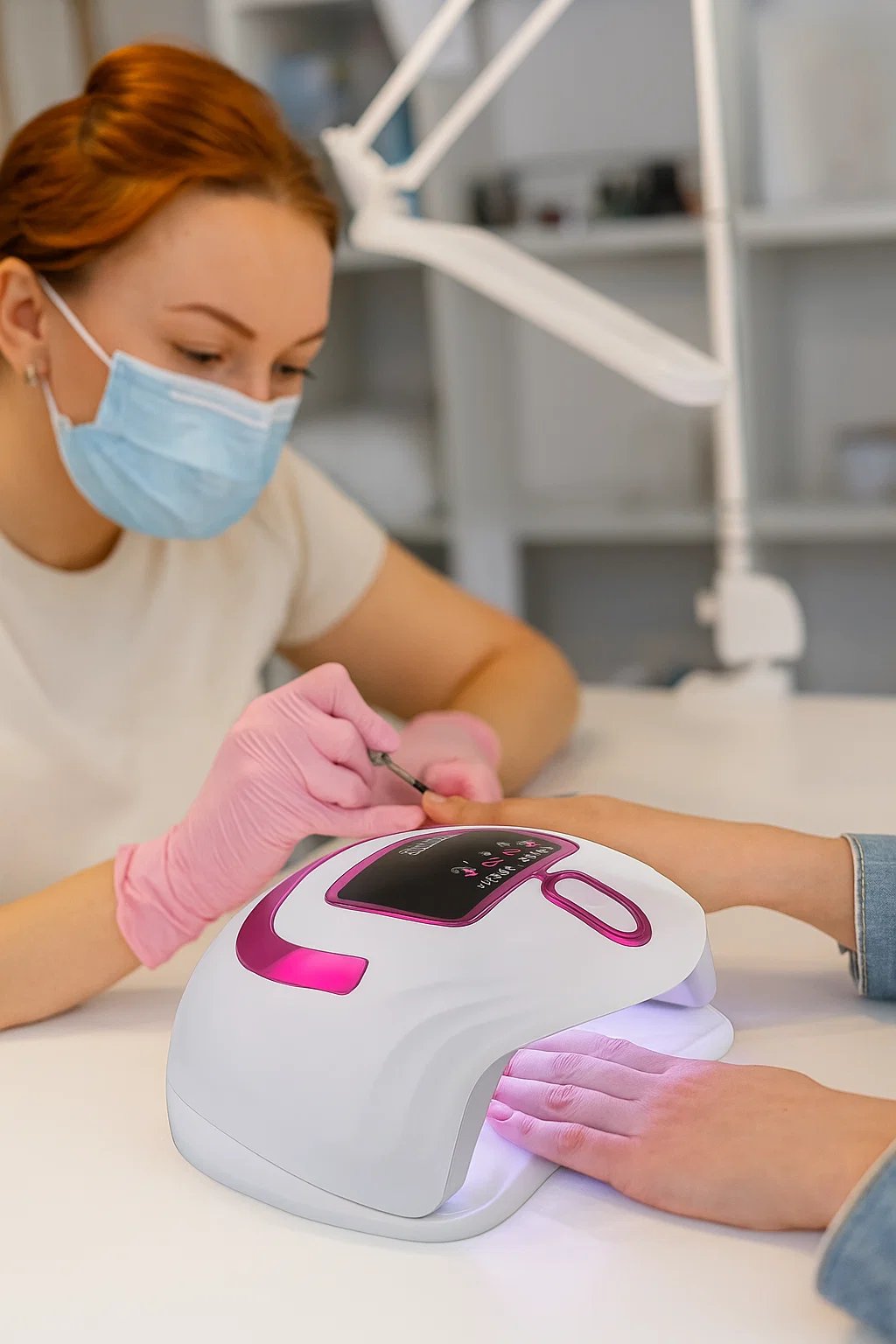 Cabine LED UV Profissional 268W Bivolt para Unhas de Gel, Acrígel, Polygel e Fibra – Manicure e Pedicure - Imagem 6