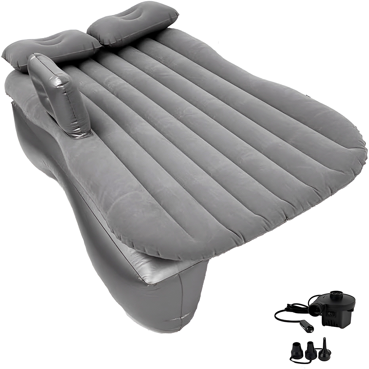 Colchão Cama Inflável para Carro Automotivo com Bomba e Travesseiros - Ideal para Viagens Longas