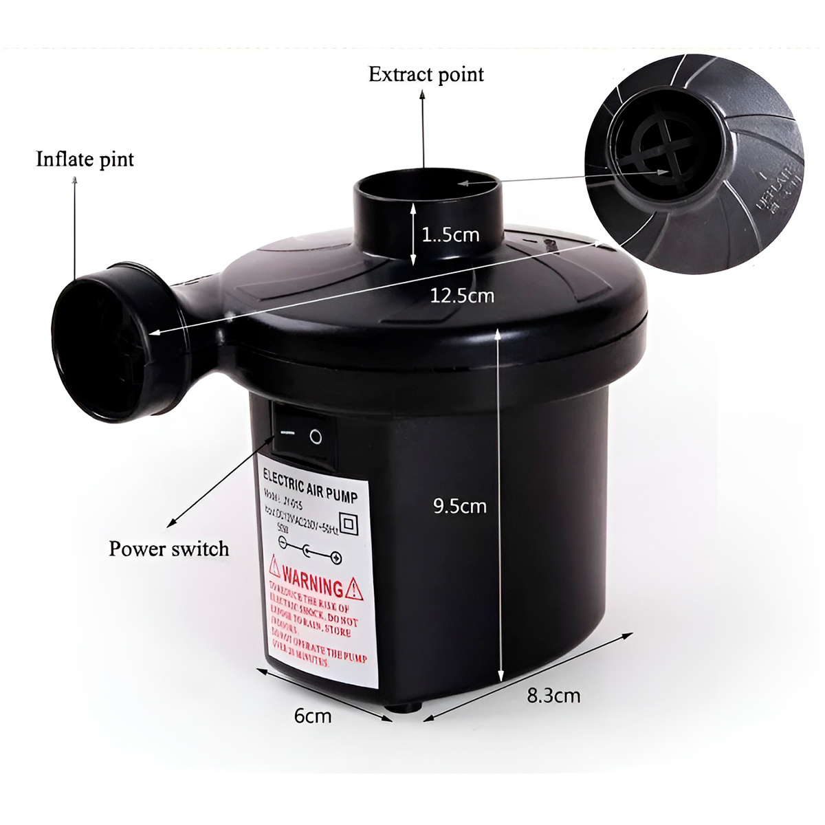 Colchão Cama Inflável para Carro Automotivo com Bomba e Travesseiros - Ideal para Viagens Longas - Imagem 2