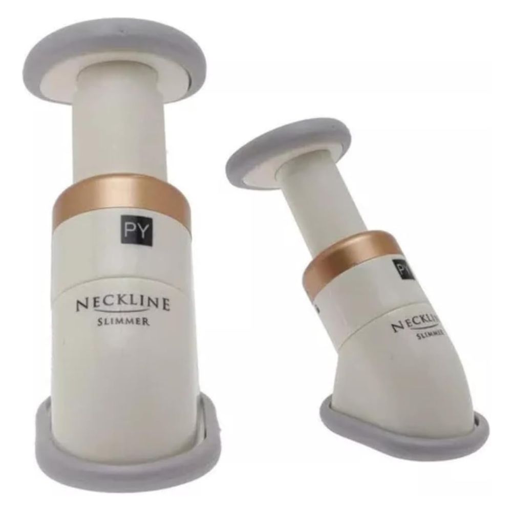 Aparelho Tira Papada Redutor De Medidas Do Pescoço Massageador Exercitador Neckline Slimmer