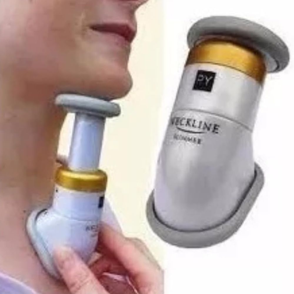 Aparelho Tira Papada Redutor De Medidas Do Pescoço Massageador Exercitador Neckline Slimmer - Imagem 4