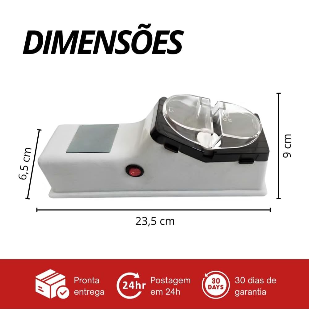Afiador Amolador De Facas Tesouras Elétrico Profissional Máquina Afiadora De Lâminas Ferramentas Portátil USB - Imagem 2