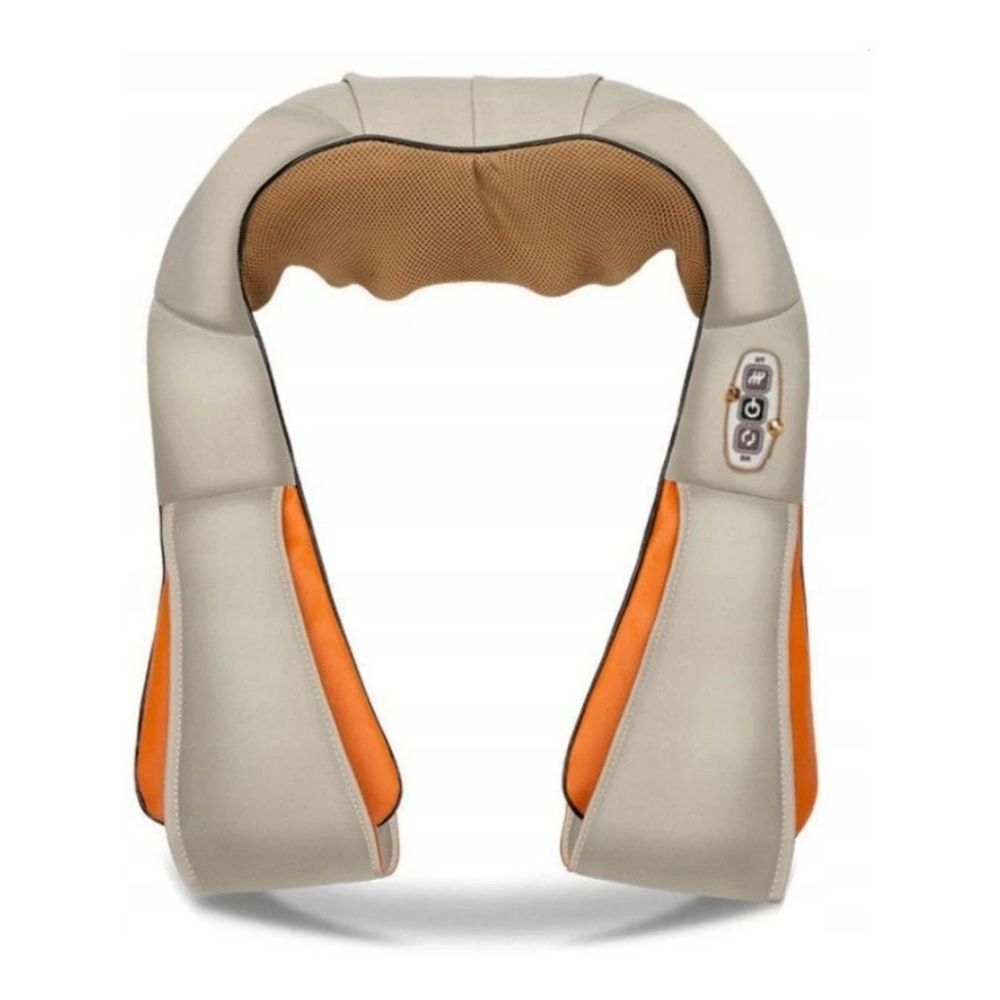 Colete Massageador Para Pescoço Costas Ombro Shiatsu Neck Infravermelho Bivolt - Imagem 3