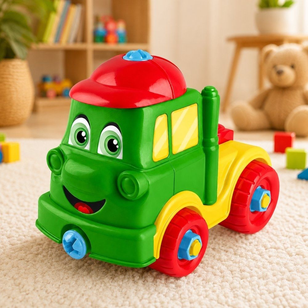 Caminhão de Brinquedo Infantil Colorido - Imagem 3