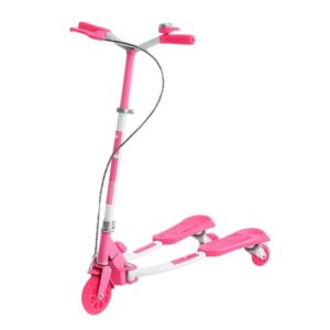 Patinete Infantil Dobrável Trinete 3 Rodas Rosa