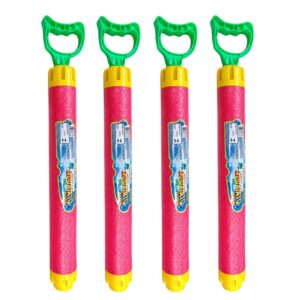 Kit 4 Aquajato Lança Água Infantil Brinquedo Verão Para Praia Piscina Arminha