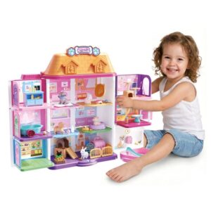 Casa Pet House Maleta Portátil 3D Acessórios Brinquedo Infantil